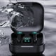 thumbnail image 4 of Música Pantalla Prueba de Agua 300mAh 7H Tiempo de Reproducción Compatibilidad Universal Emparejamiento Automático Auriculares Intrauditivos Azul, 4 of 7