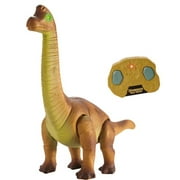 RC Brachiosaurus Dinosaur Toy, Authentic Movement and Roar, Light up