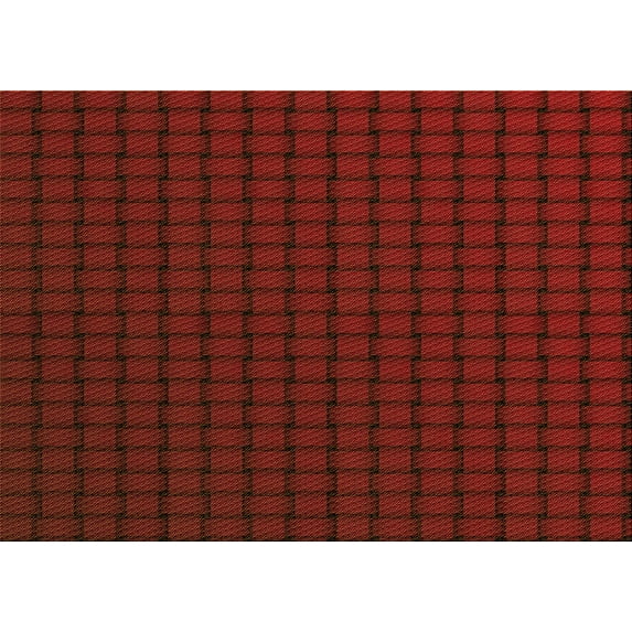 Ahgly Company Machine Washable Indoor Rectangle Transitional Maroon Red Area Rugs, 7' x 10'