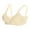 Beige, variant on Womens Bras Non Padded Full Coverage Adjustable Wire-Free Push Up Comfort Soft Everyday Bras Black XL