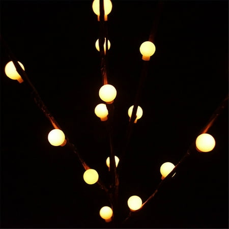

GiliGiliso Clearance Ball Solar Powered Tree Branch Light Garden Light LED Light Patio Decor 1 Set