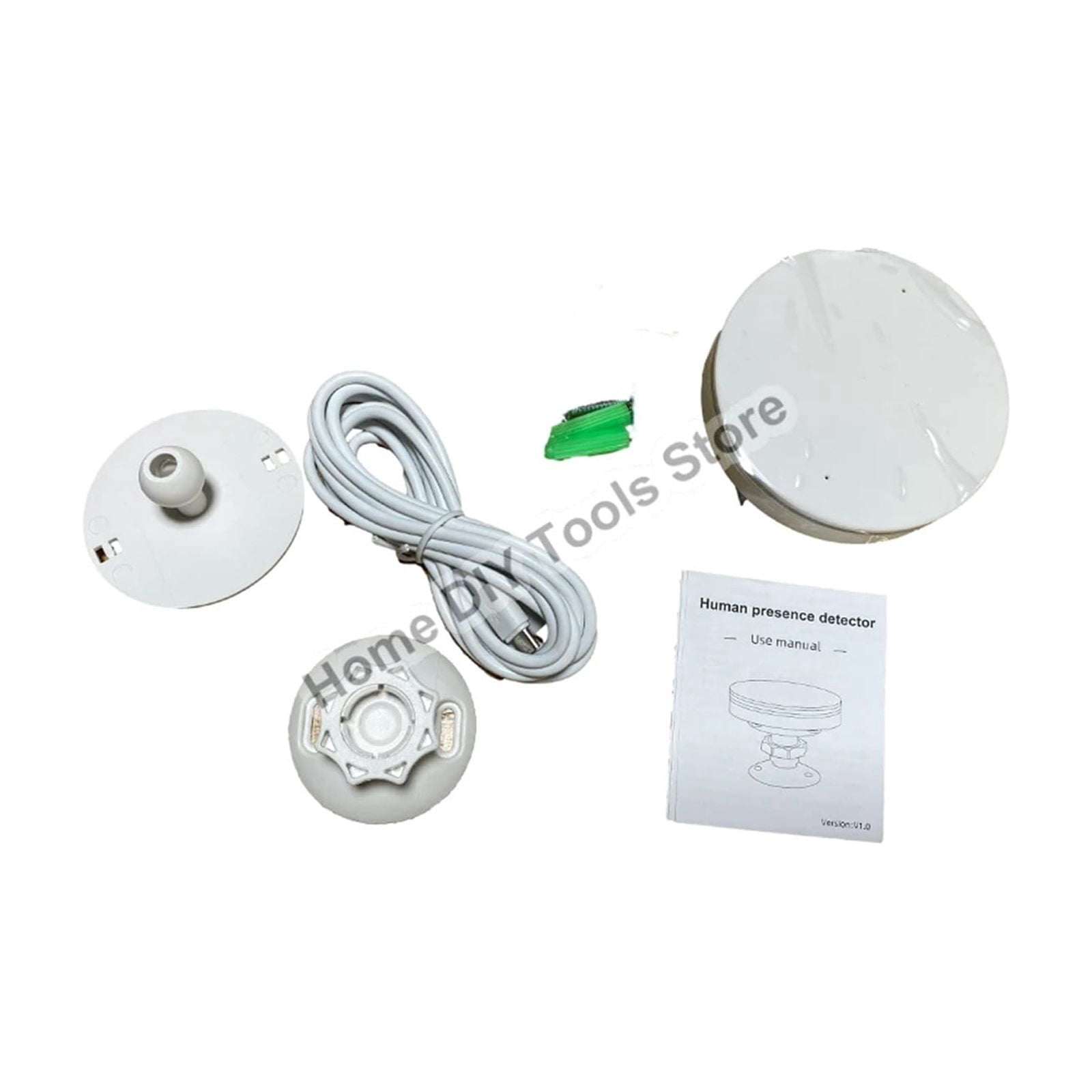 ZigBee 3.0/Wifi Human Presence Sensor 5V MMwave 24G Radar With Siren Alarm Motion Lux Detection Tuya/Smart Life Home Automation