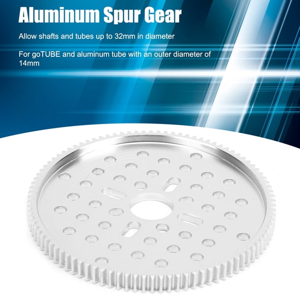 Spur Spur Gear 96 Tooth Aluminum Cylindrical Mod 0.8 14mm Center