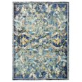 thumbnail image 1 of LR Home GALAC81273NAM5080 Gala Jacobean Gentility Indoor Area Rug, Navy - 5 x 8 ft., 1 of 1