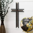 thumbnail image 2 of Dicksons Double Layer 16 inch Decorative Metal Wall Cross, 2 of 4