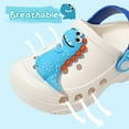 thumbnail image 2 of Drecage Toddler Boys Girls Cute Cartoon Clogs Kids Lightweight Garden Shoes Beach Pool Sandals, 2 of 6