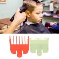 thumbnail image 4 of Clipper Guards Cutting Guides, Hair Clipper Guide Combs Humanized Design  For Barber Shop Red/Green,Black, 4 of 8