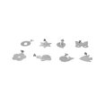 thumbnail image 1 of Tablecloth Decoration, Rust-Proof Tablecloth Decor 8pcs  For Kitchen For Home For Garden Barbecue Tablecloth Decor, 1 of 8