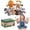 Forest Friends, variant on Joyfy 6Pcs Kids Hand Puppet with Mouth, Toddler Animal Plush Toy for Show Theater, Birthday Gifts, Easter Basket Stuffers