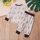 thumbnail image 4 of Cowsor Toddler Guitar Outfit Pants Set Baby Girl Outfit Long Sleeve Top and Jogger Set Kids Infant Fall Clothes, 4 of 7