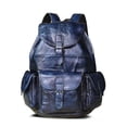 thumbnail image 2 of Retro Men'S Large Capacity Backpack,Blue, 2 of 2