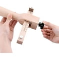 thumbnail image 4 of Hand Adjustable Leather Strap Cutter Tool, Leather Working Tools with 5 Blades for Cutting Leather Strip, 4 of 5