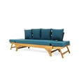 thumbnail image 4 of Teak - Look Daybed | Expandable Size | Backyard Lounging, Fits Your Furniture, 4 of 6