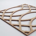 thumbnail image 5 of Ekena Millwork 15 3/8"W x 15 3/8"H x 1/4"T Medium Montrose Decorative Fretwork Wood Wall Panels, Red Oak, 5 of 18
