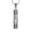 no chain, variant on PAMTIER Men's Stainless Steel Unique Chunky Monkey King Golden Cudgel Mantra Special Flower Pattern Carved Pendant Necklace Silver Free Chain