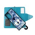thumbnail image 2 of Snow Wolf Case for Samsung Galaxy S20 Ultra 5G Magnetic Detachable Pu Leather Wallet Cover Flap Closure Snap-on Book Style Cases Card Holders Wrist Strap 2 in 1 Folio, 2 of 3