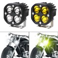 Motorcycle Driving Lights Led Work Light Bar Square Spotlight For 4x4