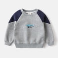 thumbnail image 6 of Duqingm Toddler Baby Boy Clothes Infant Long Sleeve Tops Pants Sweatsuit Outfits (Grey,12-18 Months), 6 of 7