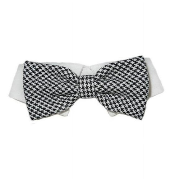 Pooch Outfitters  Michael Bow Tie - Black - 3XS