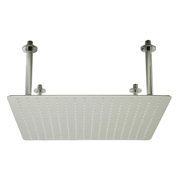 20" Square Stainless Steel Rain Shower Head - Ultra Thin Design