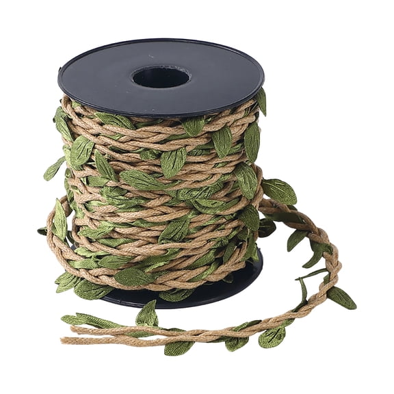 DIY Craft Supplies, Natural Jute Twine Rope 10m, Rustic Hemp Cord for Macrame Plant Hanger, Wedding Party Decor, Home Garden Wall Hanging Decoration, Handmade Gift Material