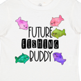 thumbnail image 4 of Inktastic Future Fishing Buddy with Colorful Fish Boys or Girls Toddler T-Shirt, 4 of 5