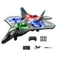 thumbnail image 5 of Avión de control remoto RC, modelo de avión con de 360 degree, juguete para niños, de fija portátil, planeador de con luces de colores Azul, 5 of 9