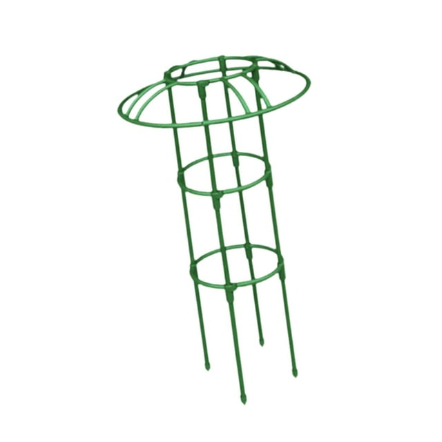 S SERENABLE Garden Obelisk Trellis Outdoor Flower Support Cage for Climbing Plants Roses 70cm 1 umbrella