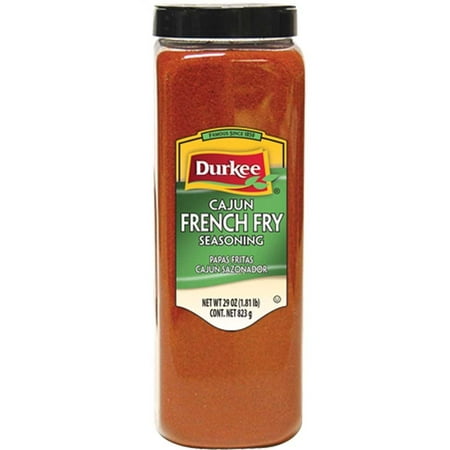 6 PACKS : Durkee Cajun French Fry Seasoning - 29 oz.