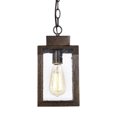 thumbnail image 2 of MILTON Industrial Antique Gold 1 Light Mini Pendant 12" Wide, 2 of 3