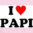 thumbnail image 2 of CafePress - I Love Papi Infant Bodysuit - Baby Light Bodysuit, Size Newborn - 24 Months, 2 of 4