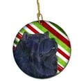 thumbnail image 1 of Chow Chow Candy Cane Holiday Christmas Ceramic Ornament, 1 of 1