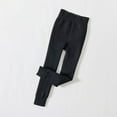 thumbnail image 2 of FAIWAD Toddler Girls Fleece Lined Leggings High Waist Thick Warm Tights Kids Stretchy Full Length Length Pants, 2 of 5