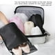 thumbnail image 2 of Cateissary Shoes Bag Wardrobe Wall Drawstring Dust-proof Bags Holder Pocket Cabinet Shoe Organizing Non-woven  Case Fabric Storage Type3, 2 of 6