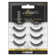 thumbnail image 1 of 4 pares de pestañas postizas Eylure Luxe, visón sintético, natural, 1 of 6