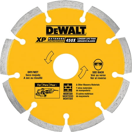Dewalt DW4739 0.250 XP Diamond Tuck Point Blade, 6-Inch