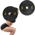 thumbnail image 2 of Par Discos Bumper Olímpicos 15lb C/u 2pz Profesional Negro Centurfit, 2 of 7