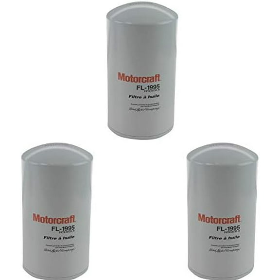 FL1995 Oil Filter Set of 3 for Super Duty 7.3L Powerstroke Diesel