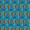 thumbnail image 1 of Ahgly Company Machine Washable Indoor Square Transitional Dark Turquoise Green Area Rugs, 4' Square, 1 of 7