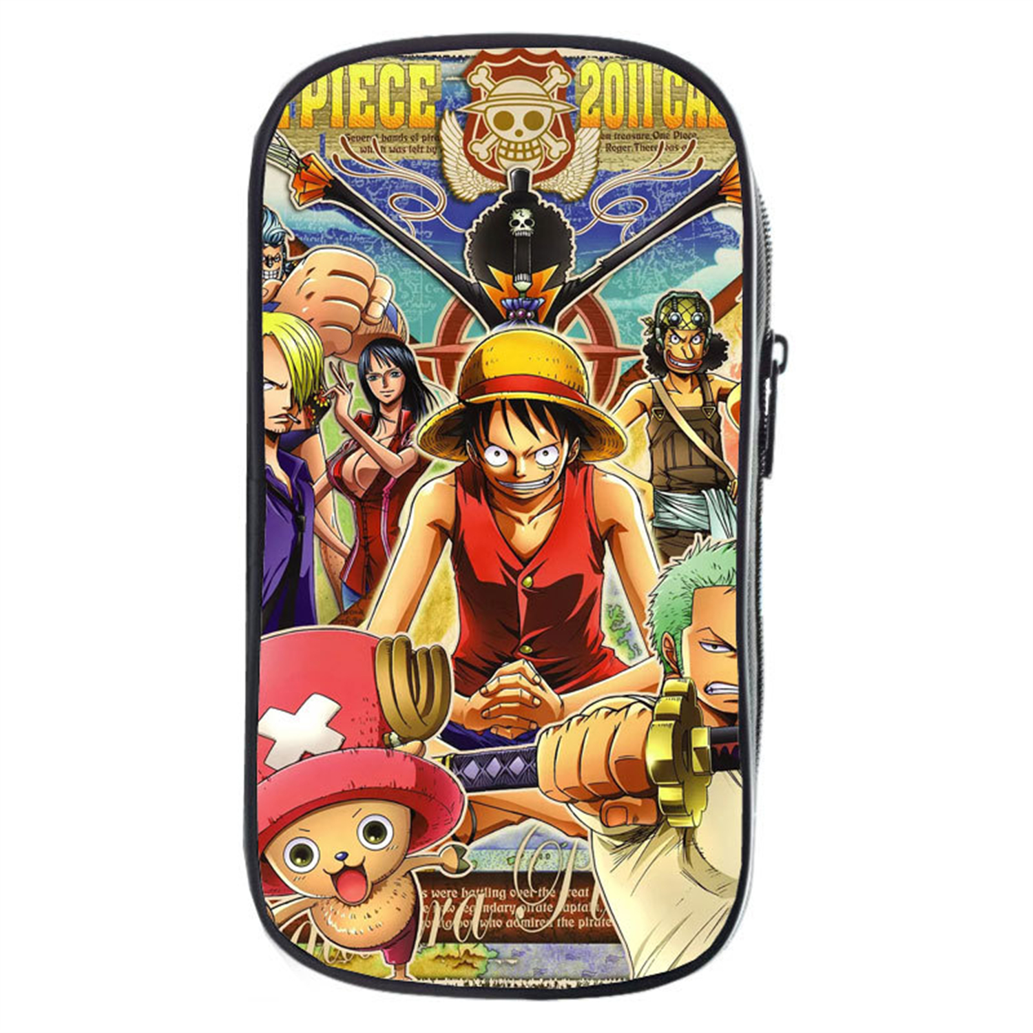 New One Piece Luffy Pencil Cases Hot Anime Pencil Bags Pencil Bag