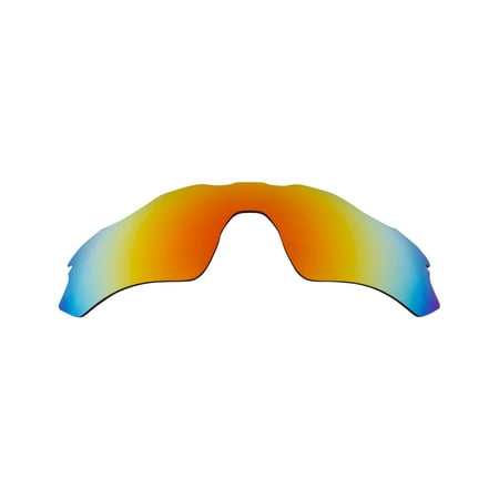 Oakley Mens Radar Path - Replacement Lenses Compatible with OAKLEY Radar EV Path Polarized Red Mirror