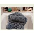 thumbnail image 5 of Bath Pillow, Quick-Drying 3D Air Mesh Bathtub Spa Pillow, 6 Non Slip Suction Cups, Soft and Comfortable Bathtub, Hot Tub, Jacuzzi, Spas, 5 of 7