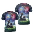 thumbnail image 3 of Happy New Year French Bulldog Family Cheer Winter Midnight Firework All Over Print 3D Shirt Unisex Merch Dog Lover Gifts - 02025, 3 of 6