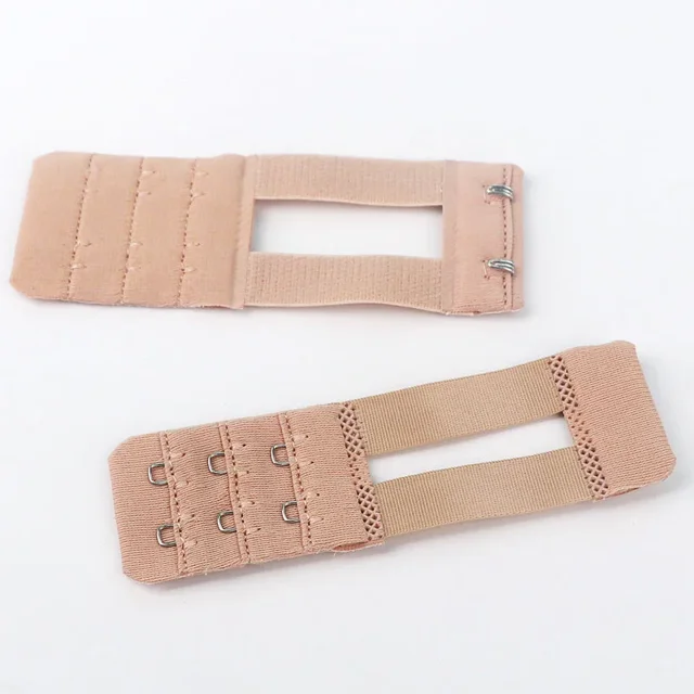 1 Pce 2/3 Crochets Réglables Crochet Clip Rallonge de Soutien-Gorge Élastique Accessoires de Lingerie pour Femmes Extension de Sangle de sous-Vêtements Boucle LUHAN