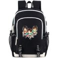 thumbnail image 2 of Roffatide Anime Laptop Backpack for Attack on Titanwith USB Charging Port & Headphone Port, 2 of 7