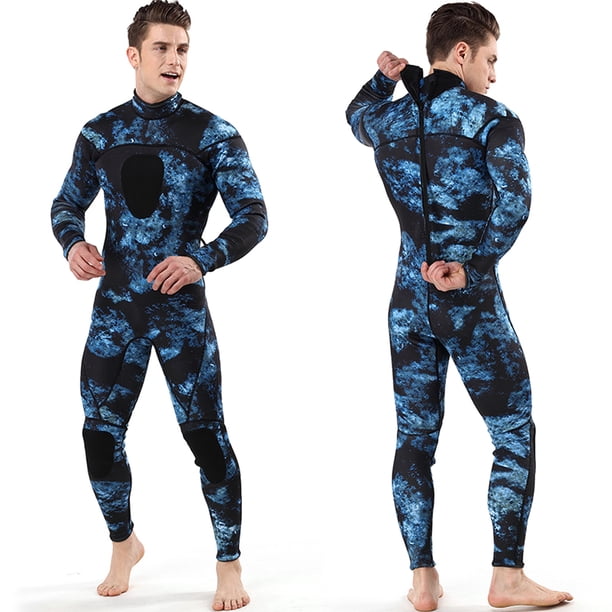 Traje de neopreno de 3 mm para hombre, traje de buceo para surf, natación, húmedo