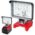 thumbnail image 3 of 3 Inch LED Work Light for Milwaukee M18 20V Lithium Batteries Super Bright 180 Degree Rotation Jobsite Light Portable Handheld Flashlight for Camping Hiking Emergency, 3 of 6