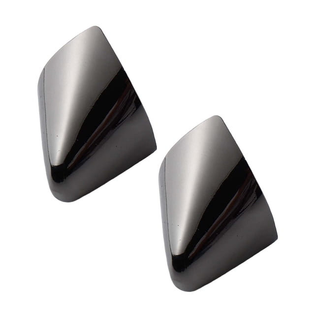 2 protectores de puntas de zapatos de metal Strade Fareast Limited puntera de tacón alto Color negro
