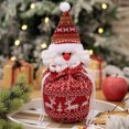 thumbnail image 3 of PEONAVET Knitted Storage Christmas Knitted Doll Gift Bag, 3 of 3