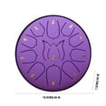 thumbnail image 2 of sdhkgrrt under $5 Hand Drum 11 Tone, 6-inch 11 Tone Hand Drum,Children's Forget Worry Drum,Adult Hand Disc Drum,Musical Instrument Therapy Drum,Portable Percussion Instrument, 2 of 4